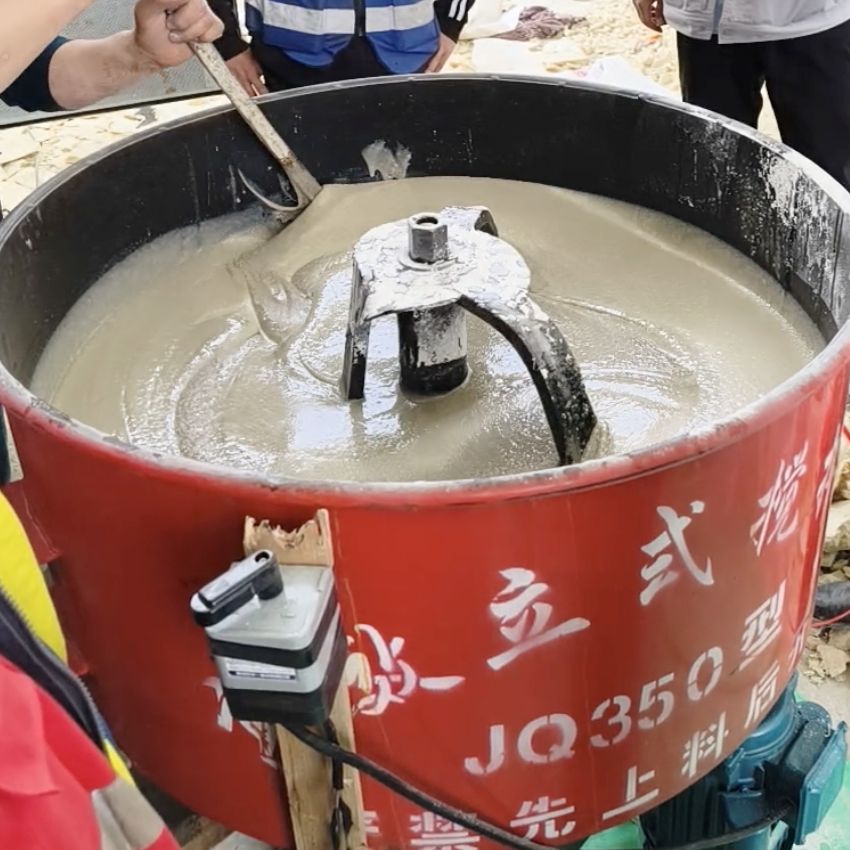 集贤汽轮机余热压缩机导热油设备底座耐高温环氧树脂灌浆料